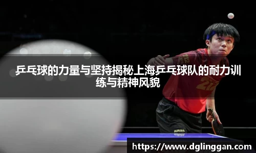 乒乓球的力量与坚持揭秘上海乒乓球队的耐力训练与精神风貌
